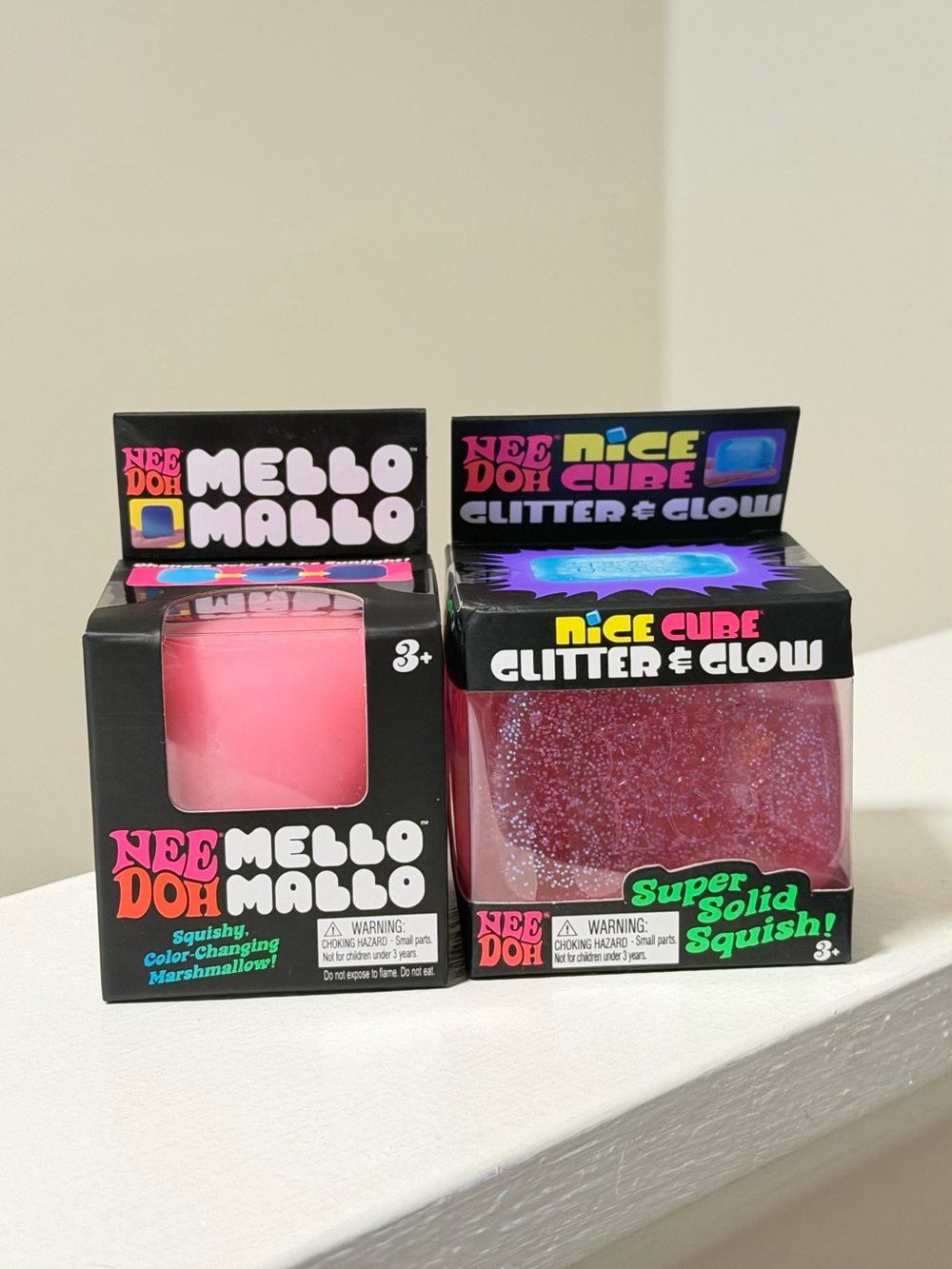 Glitter and Glow Nice Cube & Mello Mallo Bundle